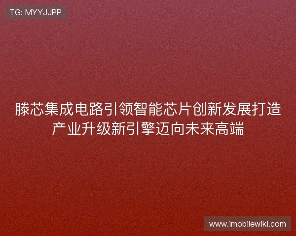 滕芯集成电路引领智能芯片创新发展打造产业升级新引擎迈向未来高端